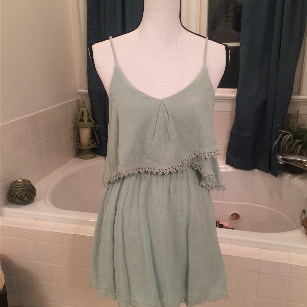 Mint Green Dress